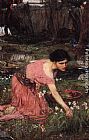John William Waterhouse Famous Paintings - Flora ii